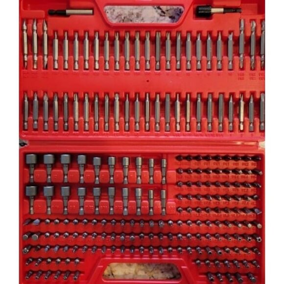 214-Piece Screwdriver Bit Set S2 Steel Drill bit set Power Bit Set Security Bits - Picture 2 of 2